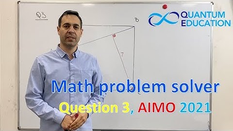 AIMO 2021 key problem solver Question 3.