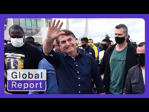 [VOA 글로벌 리포트] 브라질 대통령도 확진! 변종 코로나의 등장