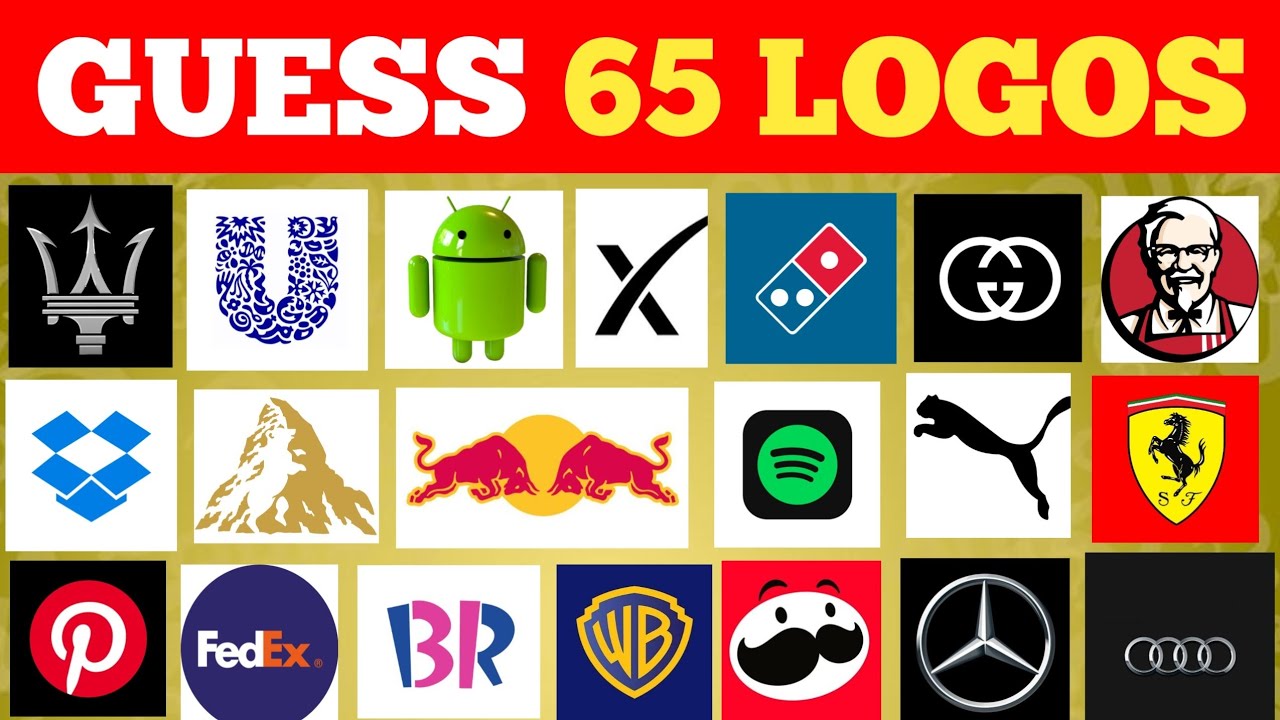 Guess the Logo in 3 Seconds! 🧠 | 65 Famous logos Challenge | Quiz Raven