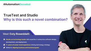 TrueTest and Studio — Why is this such a novel combination?