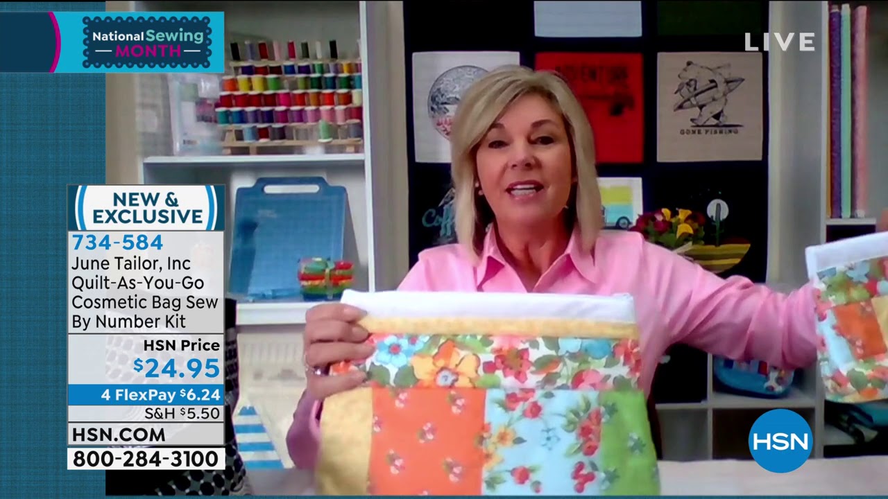 How to Make June Tailor Quilt As You Go Project Bags