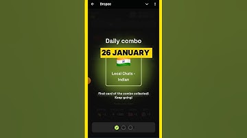 Dropee Daily Combo & Code 26 January  | Dropee Daily Combo Cards | #dropee #code #airdrop #shorts