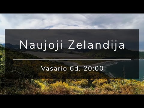Video: Naujoji Zelandija Gruodžio Mėnesį Atidarys Ramiojo Vandenyno Pakrantės Traukinį