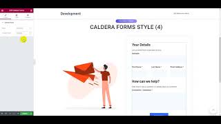 Elementor Caldera Forms Widget - Elements Ready