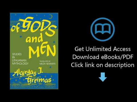 Of Gods and Men: Studies in Lithuanian Mythology (Midland Book)