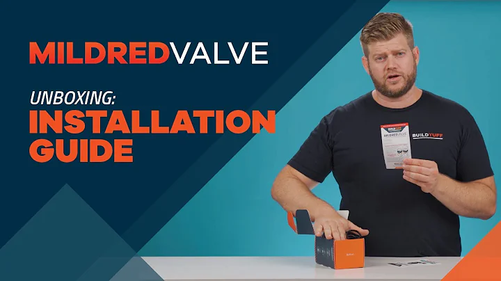 BuildTuff Mildred Valve - Installation Guide