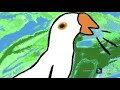 Pet goose George! (Animation) “The pond”