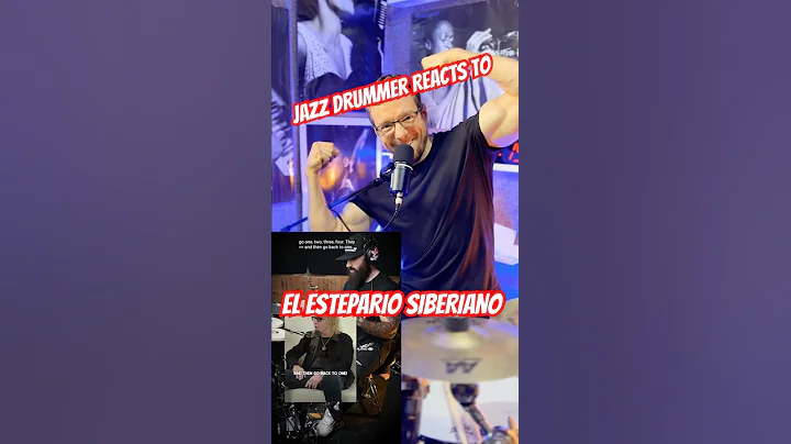 - JAZZ DRUMMER REACTS - - EL ESTEPARIO SIBERIANO - She insulted him #shorts #reaction #drums #crazy