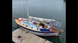 Quick Boat Tour, Westsail 32 Mighty Sparrow