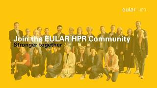 Join the EULAR HPR Community!