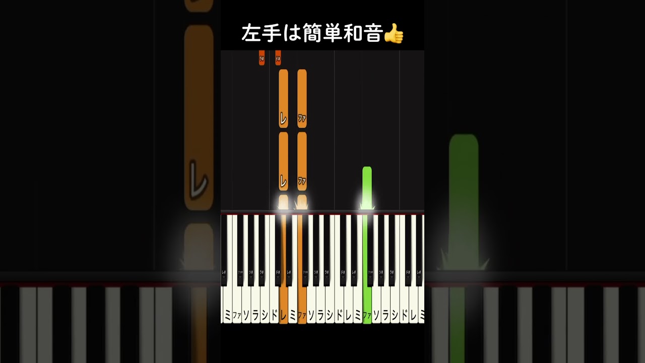 かんたん両手ピアノ♪トトロ #となりのトトロ #ピアノ #弾ける