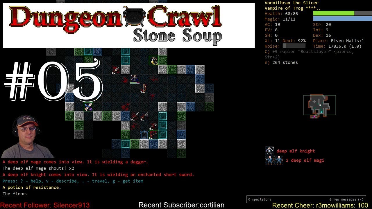 footage of chernobyl Dungeon Crawl Stone Soup / Roguelike Dungeon Crawler / Ep: 05