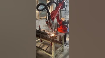 Robot kết hợp cánh tay hàn laser #welding