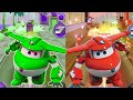 Super Wings Jett Run Gameplay Super speed Jet Green 