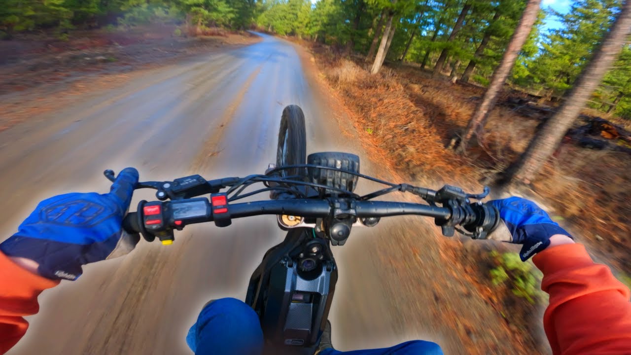 Trails Surron Riding Solo Trail Ride On SURRON - YouTube