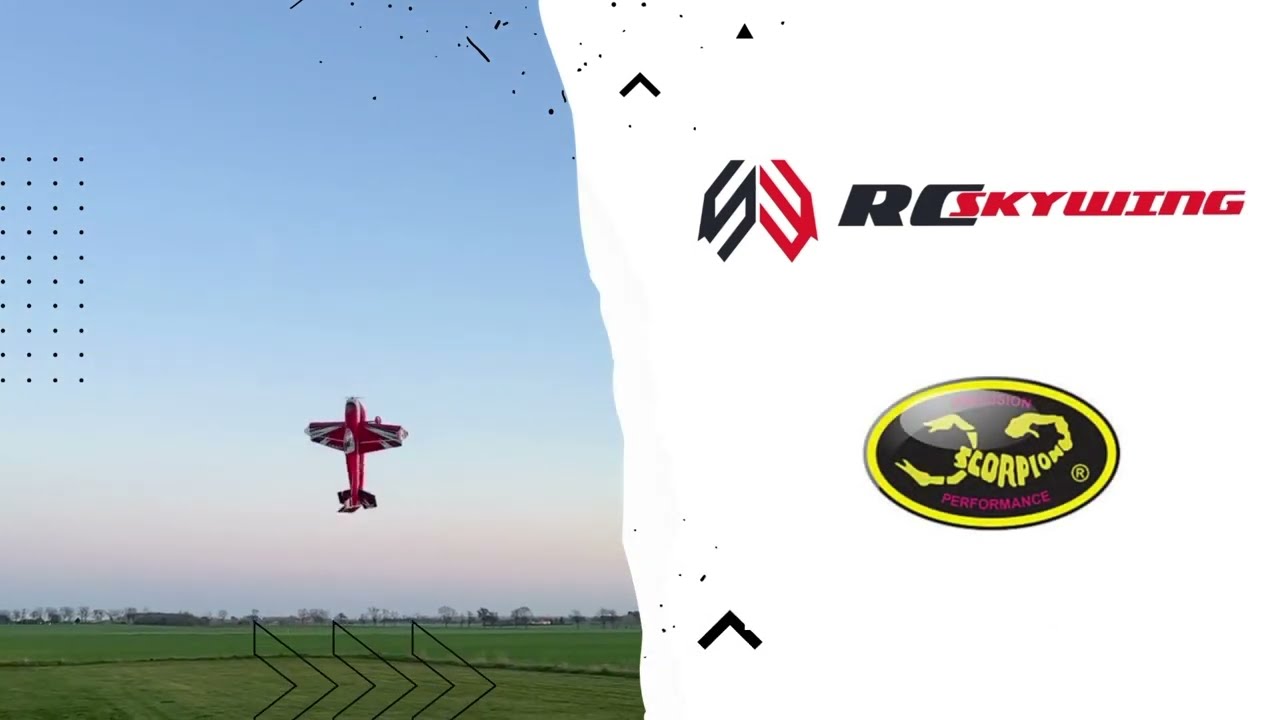 RC Skywing Laser 48" A3017 Scorpion Power Systems 6s Power !