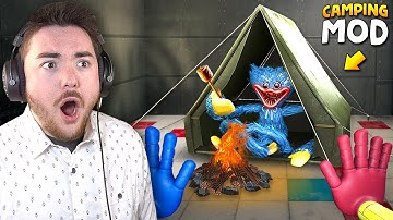 HUGGY WUGGY CAMPING MOD!!! | Poppy Playtime Gameplay (Mods)