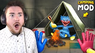 HUGGY WUGGY CAMPING MOD!!! | Poppy Playtime Gameplay (Mods)