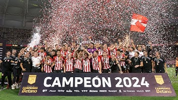 Estudiantes campeón del Trofeo de Campeones 2024