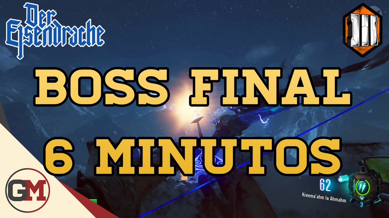Der Eisendrache BOSS FINAL em 6 MINUTOS SOLO! (Arco de Raio, Dingo, sem Gobblegum)