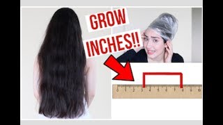 Grow Your Hair Faster &amp; Longer in 1 Week! (GROW 2-4 INCHES OF HAIR IN ONE WEEK!!)