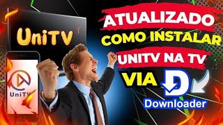 👉 ATUALIZADO 2025 | Como Instalar UniTV na Smart TV e TV Box (CÓDIGO Downloader 1628033)