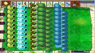 999 zombies vs All Plants || plants vs zombies #plantsvszombies #gaming #plantsvszombieshack