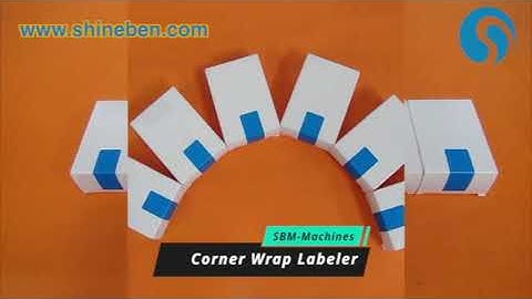 Corner wrap labeler | Corner labeling machine |  Automatic Corner Wrap Tamper-evident Labeler