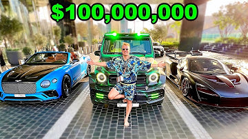 Meet the Bitcoin Billionaire $100,000,000 Car Collection and House !!!
