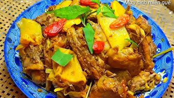 Chuột đồng xào lăn với măng theo kiểu miền Tây l Mưu sinh miền quê