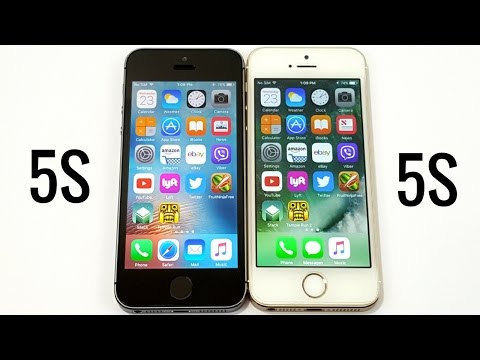 iPhone 5S iOS 9.3.5 vs iPhone 5S iOS 10.1.1