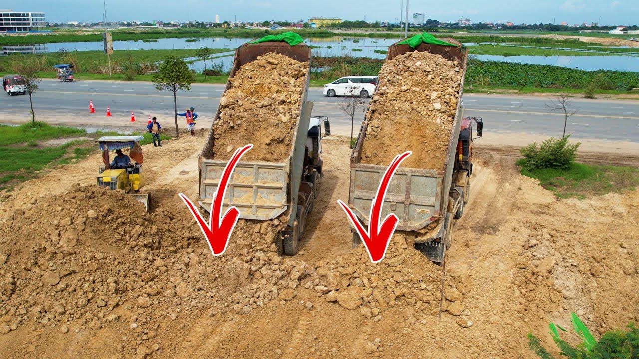 Wow So Amazing Huge Land Reclamation Process By Komatsu D31S wow-so-amazing-huge-land-reclamation-process-by-komatsu-d31s