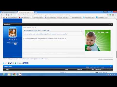 How to do forum posting in Seo