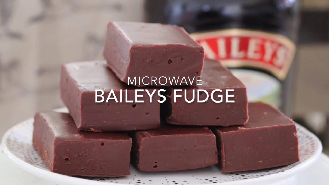 Microwave Baileys Chocolate Fudge