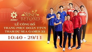 🔴 TRỰC TIẾP: LỄ CÔNG BỐ TRANG PHỤC ĐOÀN THỂ THAO VIỆT NAM THAM DỰ SEA GAMES 33 NĂM 2025