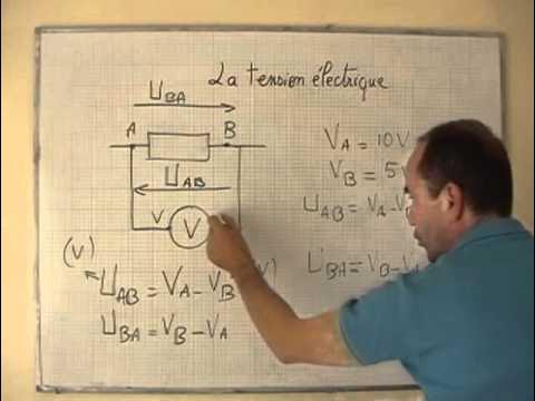 Tension électrique - Vikidia, l'encyclopédie des 8-13 ans