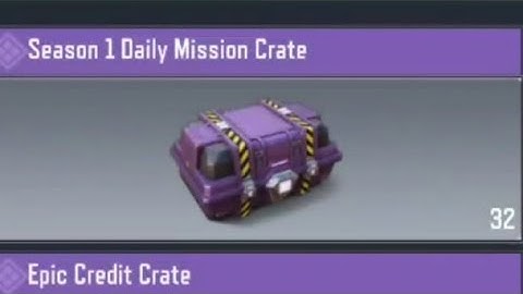 Opening 32 Season 1 Daily Crates In CODM!