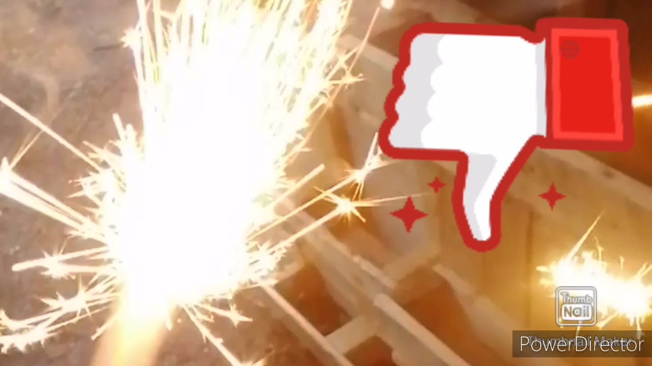 TEST von HANDFONTÄNE aus WUNDERKERZEN (fail)