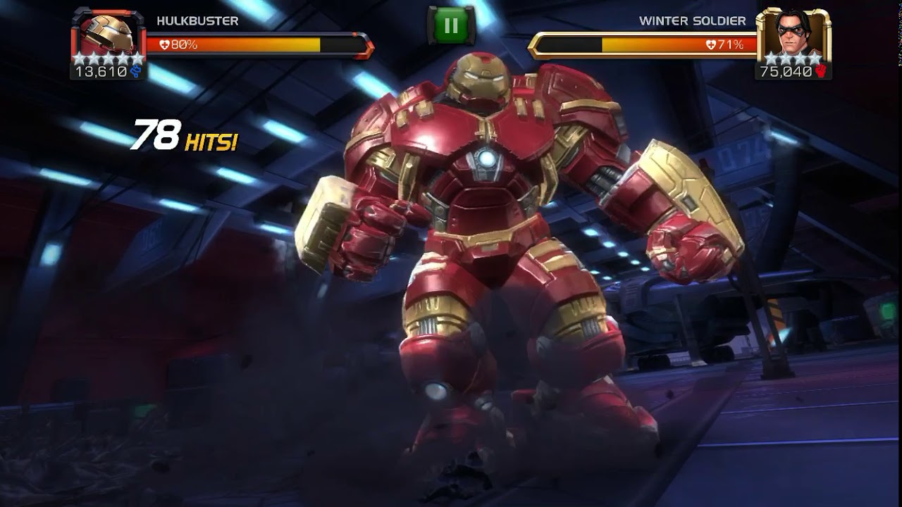 Hulkbuster rank 5/65 gameplay (pre-buff)