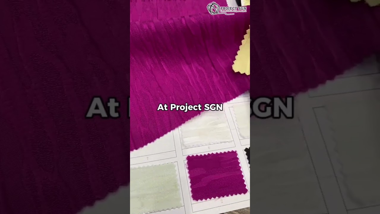 This jacquard raised pattern from Project SGN brings subtle dimension and refined artistry.