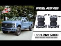 Air lift install 57354 ford f350250 4wd srw  loadlifter 5000  20232024