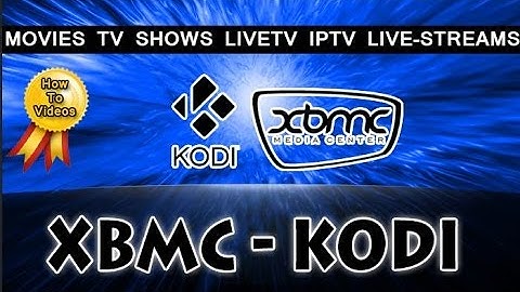 KODI XBMC LIVE TV setup how to