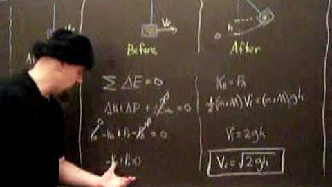 Ballistic Pendulum part 1