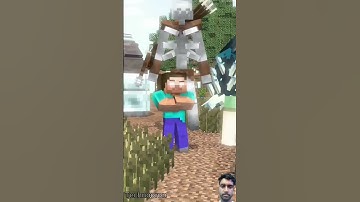 Sigma Herobrine Help Alex 🗿 | Masha Ultrafunk #sigma #herobrine #minecraft #animation #shorts