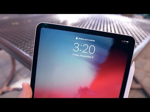 iPad Pro 2018 11" Silver + Apple Pencil 2 Unboxing and First Impressions!