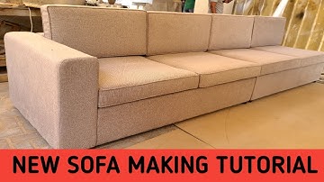 Latest Model 2023 Long Lasting Fabric Sofa Making | Sofa Foam Making