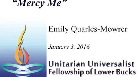 Mercy Me ~ Emily Quarles-Mowrer