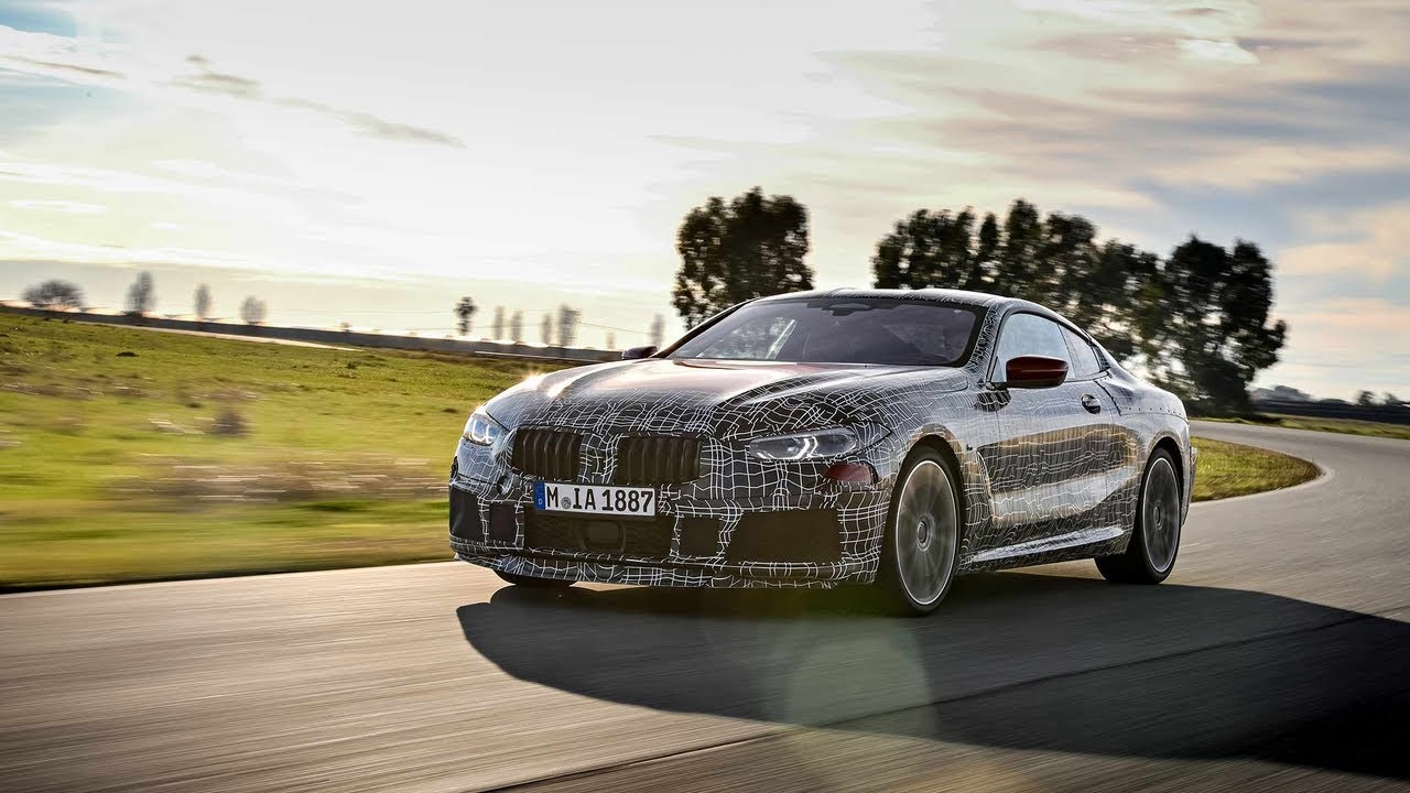 BMW 8 Series snarls and pops in this new video