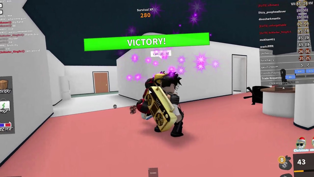 This Is What Happens When 2 Kids Get A Boombox In The Same Server Roblox Mm2 Youtube - how to get on the same server in roblox