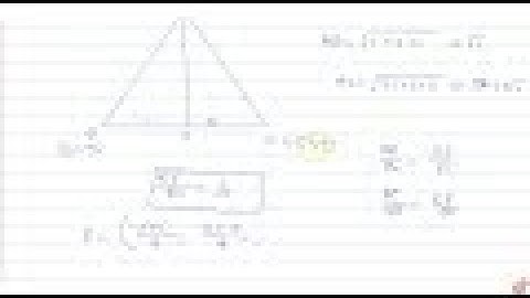 `A(1,-1,-3), B(2, 1,-2) & C(-5, 2,-6)` are the position vectors of the vertices of a triangle A...